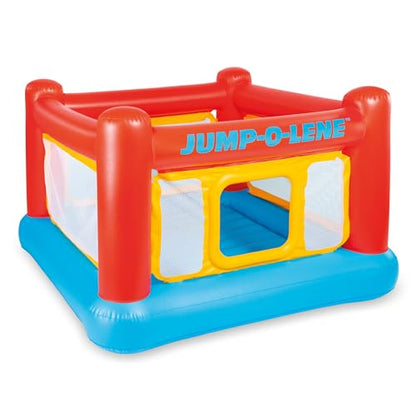 Intex Playhouse Jump-O-Lene Inflatable Bouncer, 68" X 44", for Ages 3-6