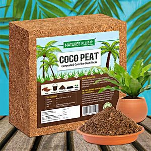Ariya Organic Cocopeat Peat Moss for Indoor and Outdoor Gardening - 5kg