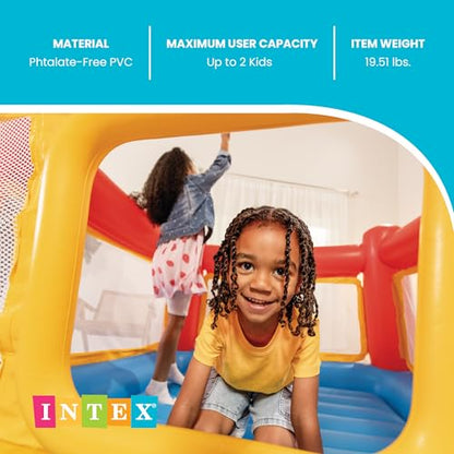 Intex Playhouse Jump-O-Lene Inflatable Bouncer, 68" X 44", for Ages 3-6