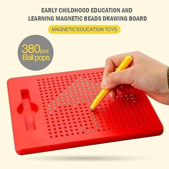 PARTEET Creative MagPad Play Magnetic Drawing Board - Erasable Doodle Writing Pad for Kids - Colour as per Stock (Drawing Board)