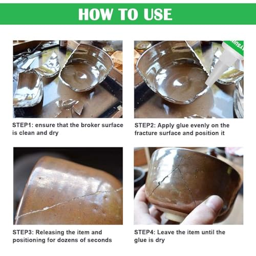 Universal Super Strong Instant Glue (50g) | Quick Dry High Strength Waterproof Adhesive for Plastic, Wood, Metal, Glass, Rubber & Shoes | Multipurpose Repair Glue for Home, Office & DIY