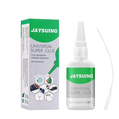 Universal Super Strong Instant Glue (50g) | Quick Dry High Strength Waterproof Adhesive for Plastic, Wood, Metal, Glass, Rubber & Shoes | Multipurpose Repair Glue for Home, Office & DIY