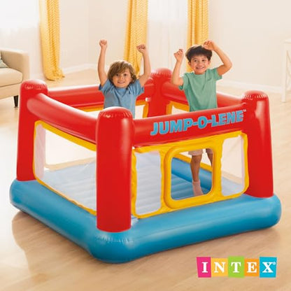 Intex Playhouse Jump-O-Lene Inflatable Bouncer, 68" X 44", for Ages 3-6