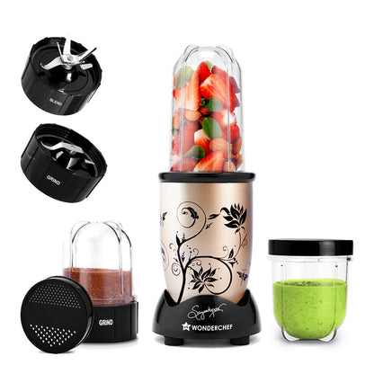 DENPLUS Portable Blender - USB Rechargeable Travel Juicer with Digital Display